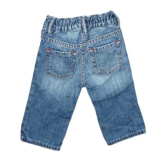 Vintage Baby Gap 1969 Jeans 6–12 Months – Embroidered Dragon Denim Y2K Style - Picture 4 of 7